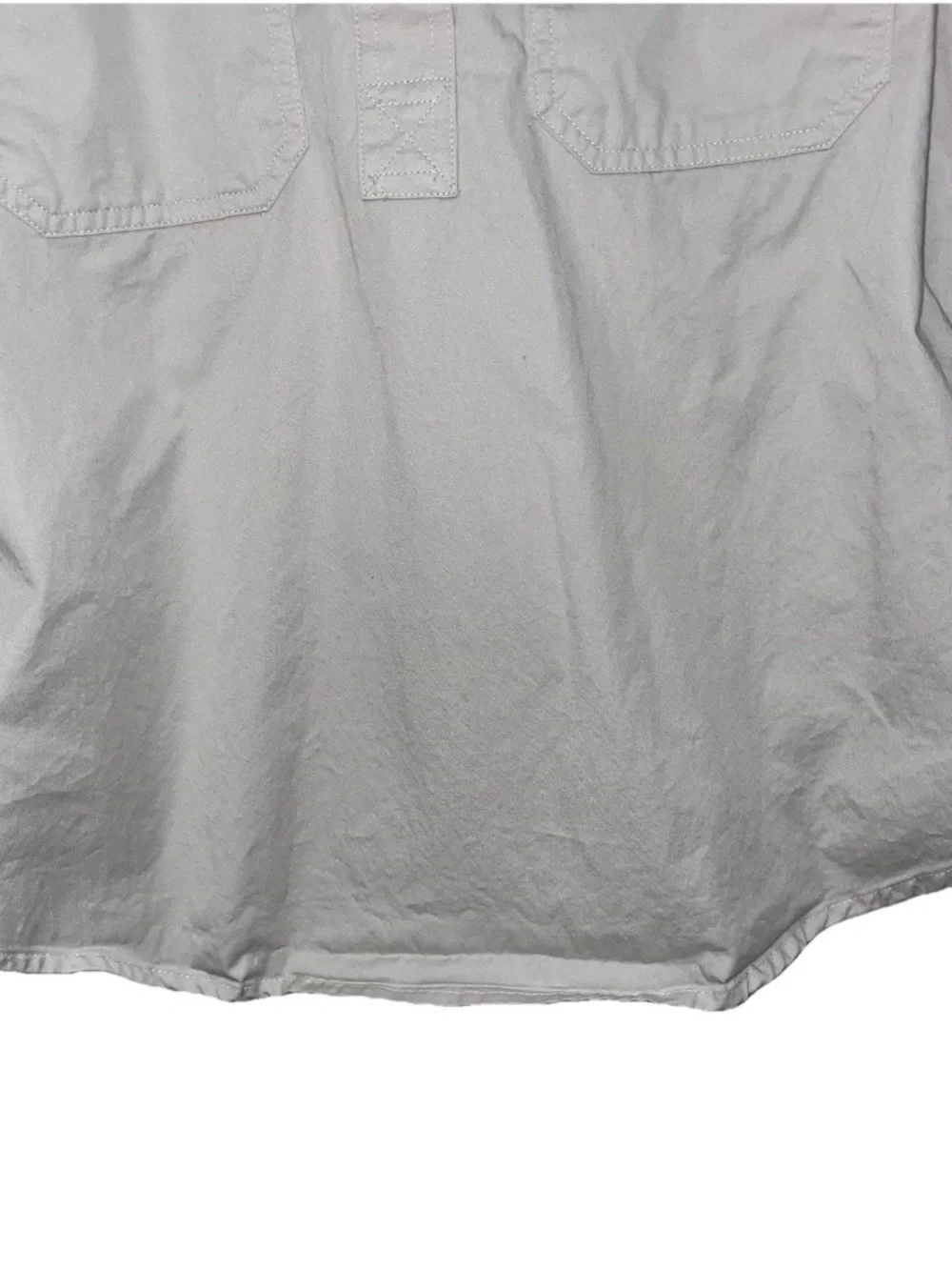 RB Sellars Sandy Womens Half Button L/S Shirt AU 12/US 8 Khaki Western Workwear - Picture 5 of 12